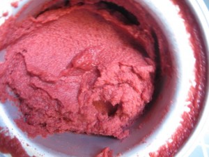 blackberry sorbet