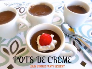 Chocolate Pots de Créme