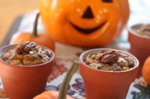 Pumpkin Muffins with Cinnamon Glaze and the Cheekwood Scarecrows