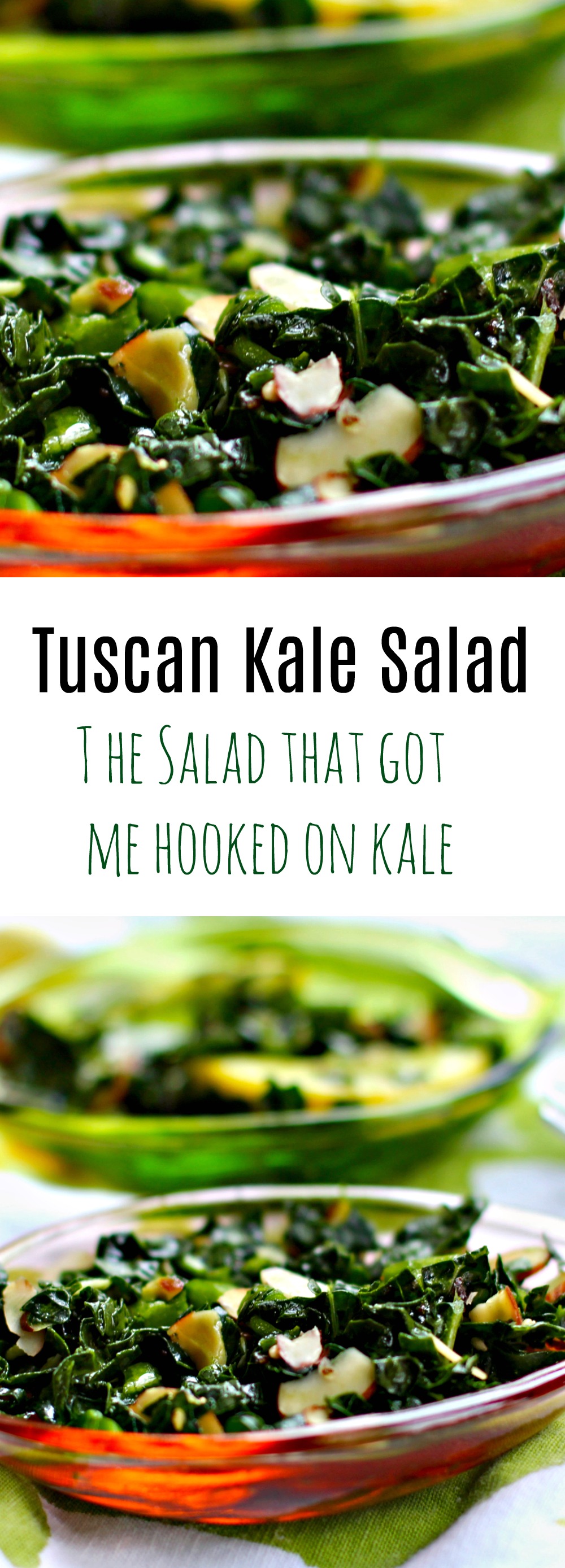 Chopped Kale Salad Tuscan Style from Spinach TIger