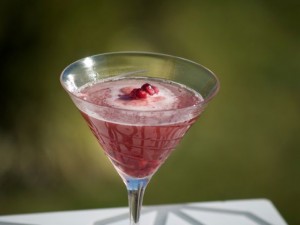 Pomegranate Christmas Cocktail Remembers