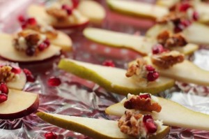 Pears with Roquefort Appetizer