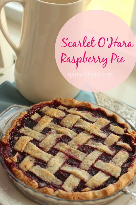 Scarlett O’Hara Raspberry Pie