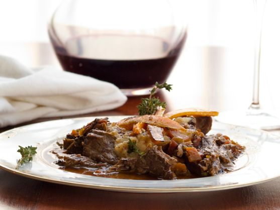 Pot Roast Braised in Red Wine