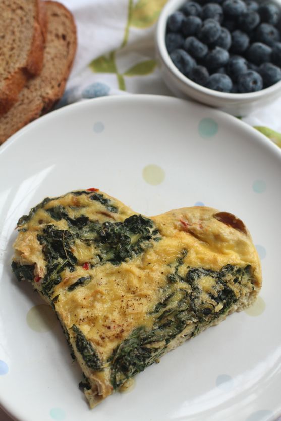 Kale and Green Olive Frittata