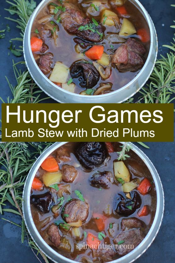 Hunger Games Lamb Stew with Dried Plums