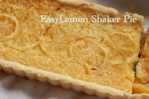 Meyer Lemon Shaker Pie
