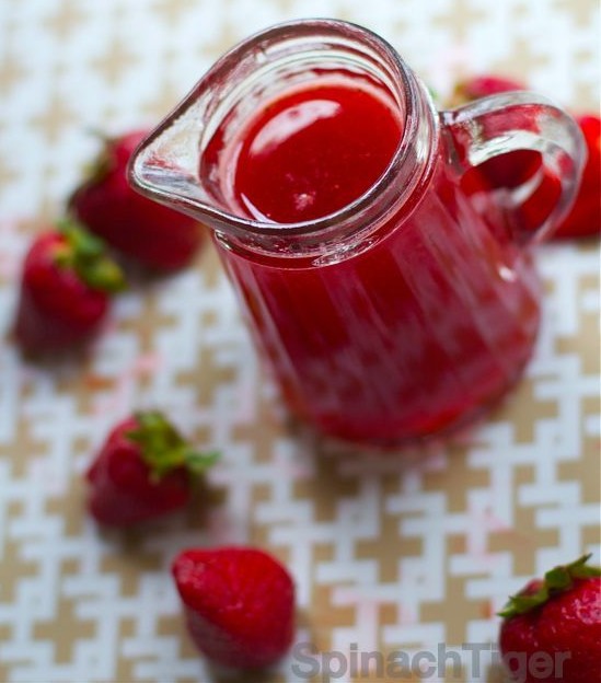 Strawberry Simple Syrup 2