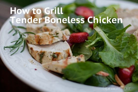 How to Tenderly Grill Boneless Chicken Breasts and Hazan Family Favorites Cookbook