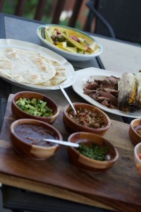 Steak tacos using teres major