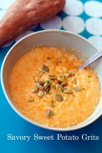Savory Sweet Potato Grits