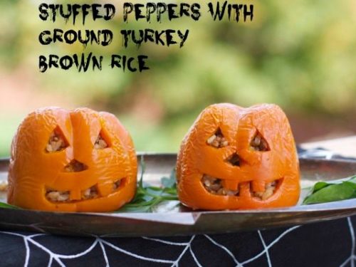 Halloween Stuffed Peppers And The Scarecrows Of Cheekwood Spinach Tiger