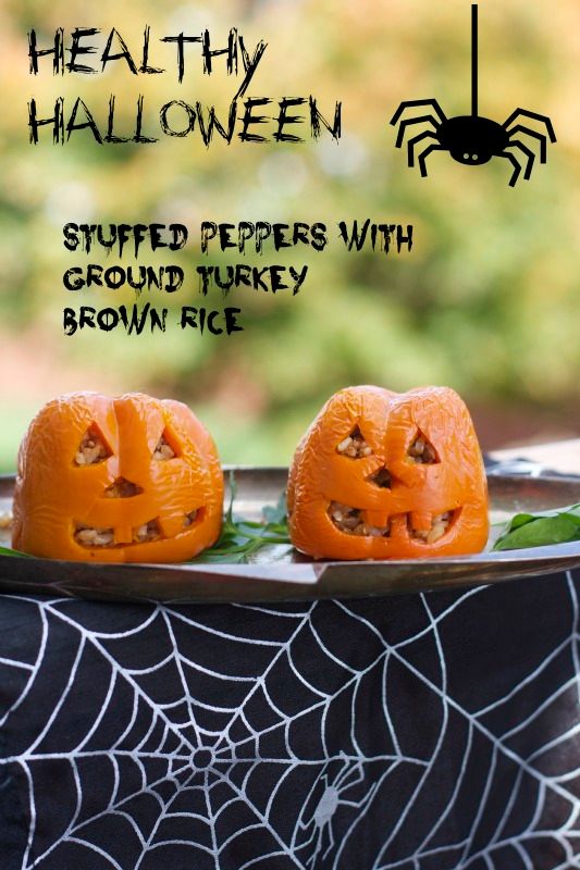 Halloween Stuffed Peppers and the Scarecrows of Cheekwood