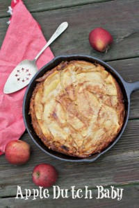 Apple Dutch Baby, A Pennsylvania Dutch Pancake