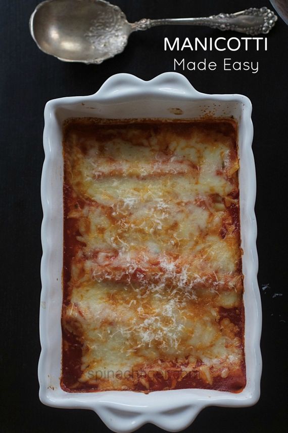 Manicotti for Red To Remember