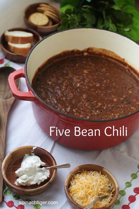 Five Bean Chile by Angela Roberts