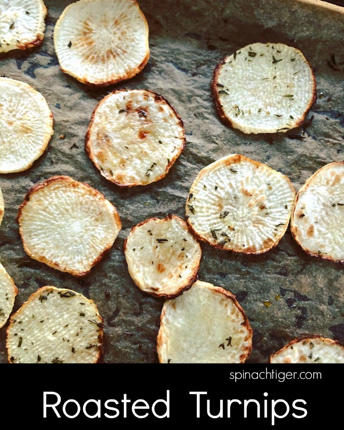 Roasted Turnips from Spinach Tiger