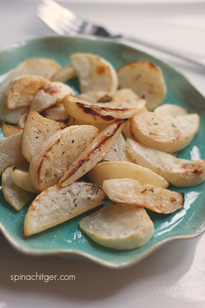 Roasted Turnips from Spinach TIger