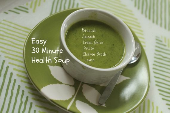 Thirty Minute Health Soup by ANgela Roberts