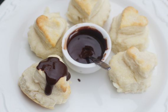 Love Biscuit with Chocolate Gravy by Angela Roberts