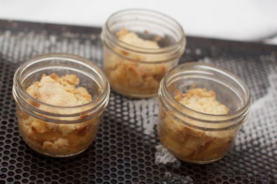 Swedish Apple Dessert in a Jar