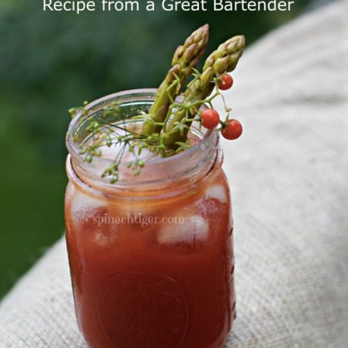 Bloody Mary Mason Jar