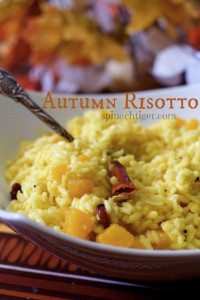 Spicy Autumn Risotto with Butternut Squash