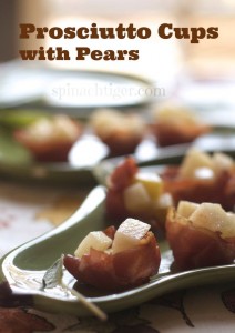 Prosciutto Fruit Cups, a Thanksgiving Amuse Bouche