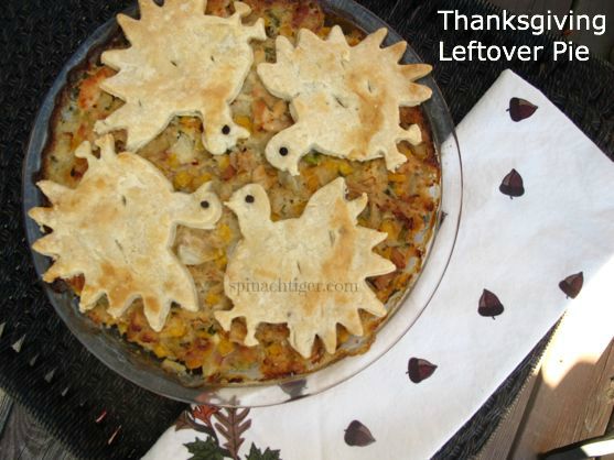 Easy stuffing recipes: Thanksgiving Leftover Pie