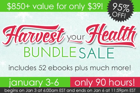 Harvest Your Health New Year Bundle Sale and Getting My Health Back