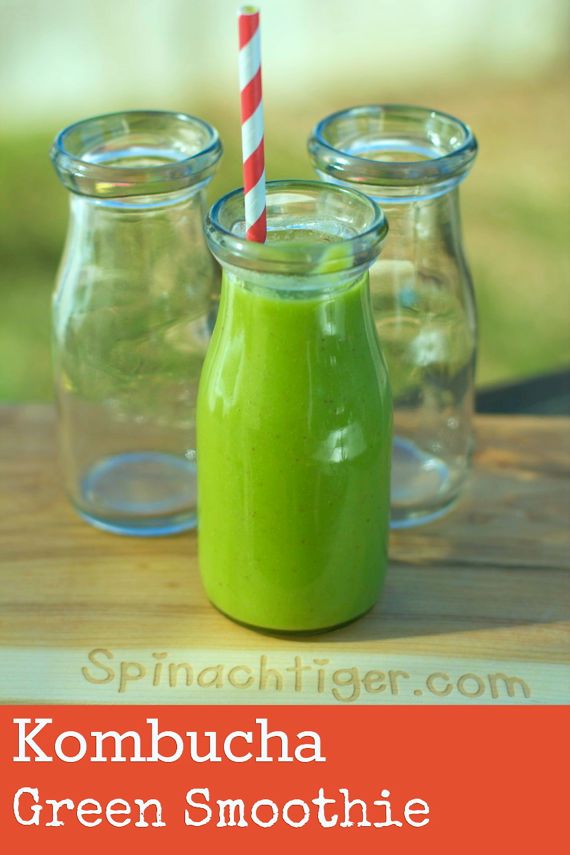  Green Kombucha Smoothie Recipes without Yogurt by Angela Roberts