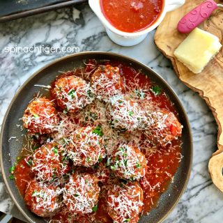 Italian Meatballs, Paleo Friendly from Spinach Tiger