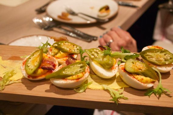 Deviled Eggs Omni Nashville Hotel Kitchen Notes by Angela Roberts