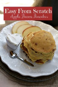 Bacon Apple Pancakes
