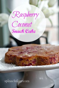 Raspberry Coconut Pound Cake, Easy Baking from Scratch