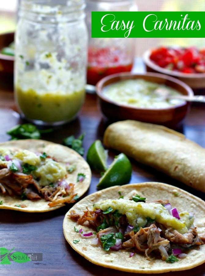 Easy Carnitas - Low Carb Mexican Recipes from Spinach Tiger 