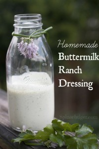Homemade Buttermilk Ranch Dressing