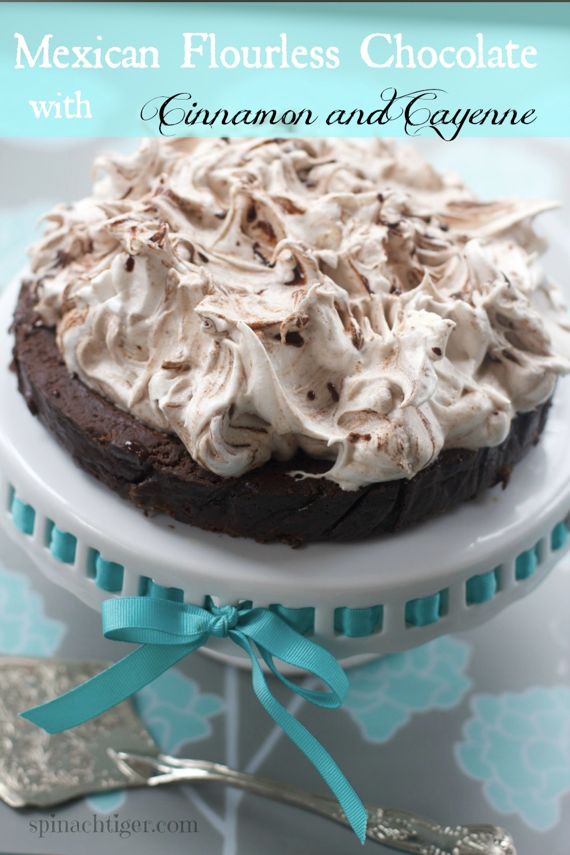 Flourless Mexican Chocolate Cake by Angela Roberts