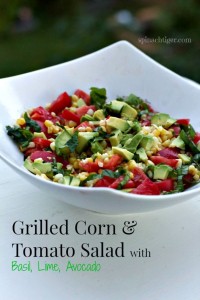 Grilled Corn Tomato Salad