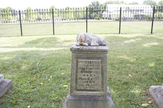 Cemetery at Carnton Plantation by Angela Roberts
