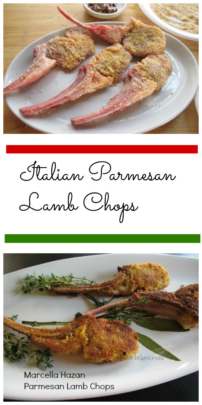 Parmesan Crusted Lamb Chops by Spinach Tiger