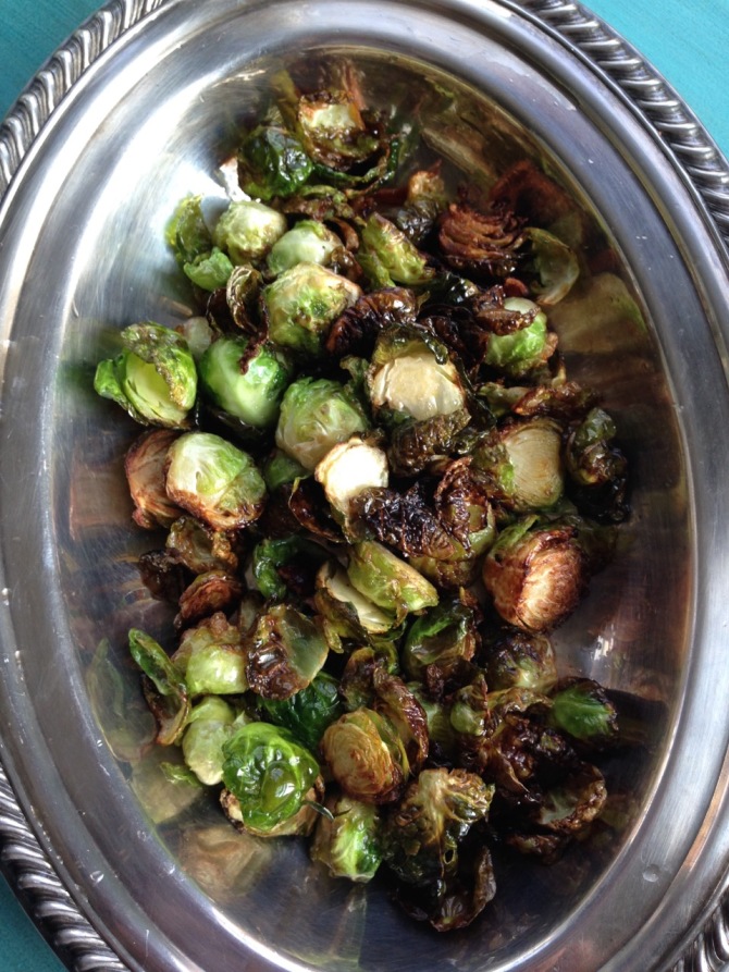 Flash Fried Brussels Sprouts for Keto Thanksgiving, Low Carb, Grain Free, Sugar Free , Gluten free 