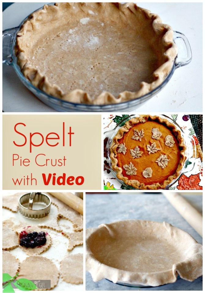 Spelt Pie Crust with Video
