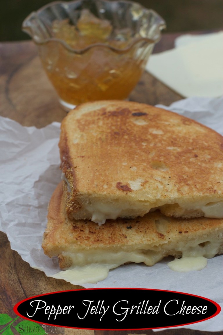 Peach Habanero Grilled Cheese, Easy Party Food