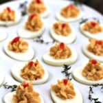 Pimento cheese deviled eggs