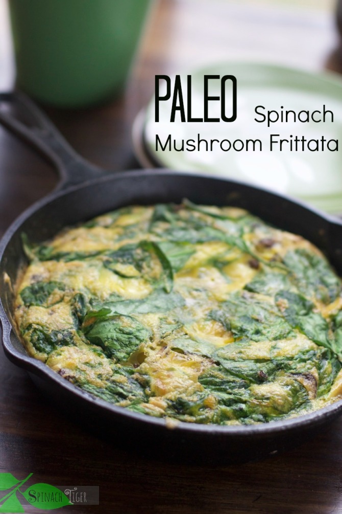 Spinach Frittata Recipe, Paleo Friendly