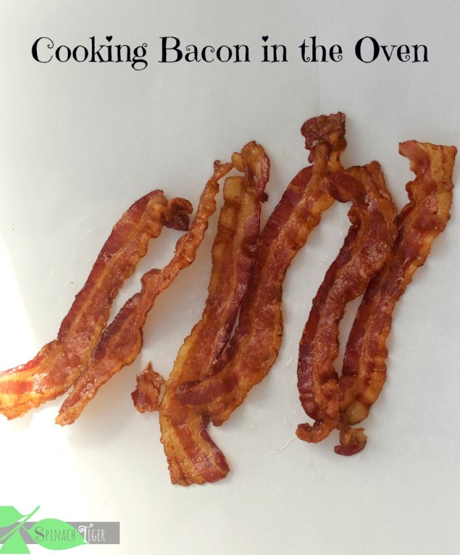 cooking bacon in the oven