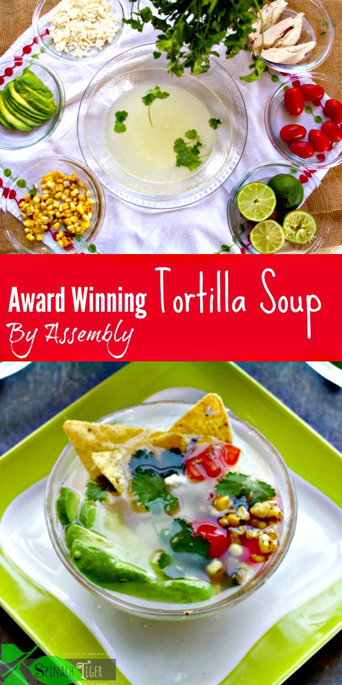 Spicy Tortilla Soup Inspired by Mas Tacos Por Favor