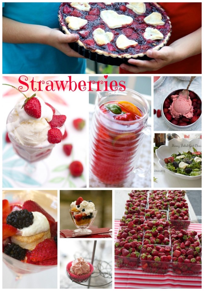 Strawberry Recipes by Angela Roberts