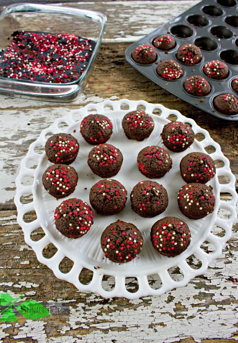 Easy Homemade Brownie Bites Made with Cocoa